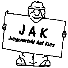 JAK Jungenarbeit Auf Kurs - Logo